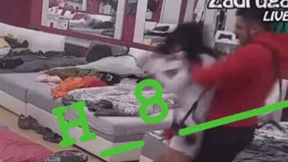 IDE ZVEZDANOVIM STOPAMA Isplivao jeziv snimak nasilja Marka nad Sanjom, umalo je otresao o pod (VIDEO)