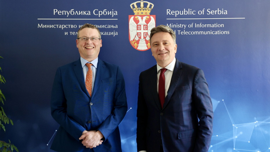 Ministar Jovanović sa ambasadorom Kanade Džajlsom Normanom