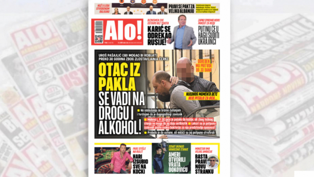 OTAC IZ PAKLA SE VADI NA DROGU I ALKOHOL! Uroš Pašajlić (38) mogao bi robijati preko 30 godina zbog zlostavljanja ćerke
