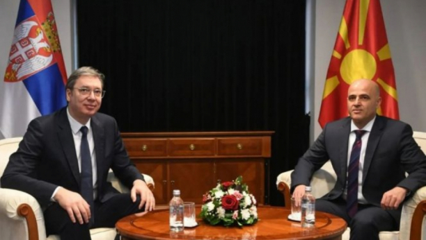 Vučić danas sa premijerom Severne Makedonije Dimitrom Kovačevskim