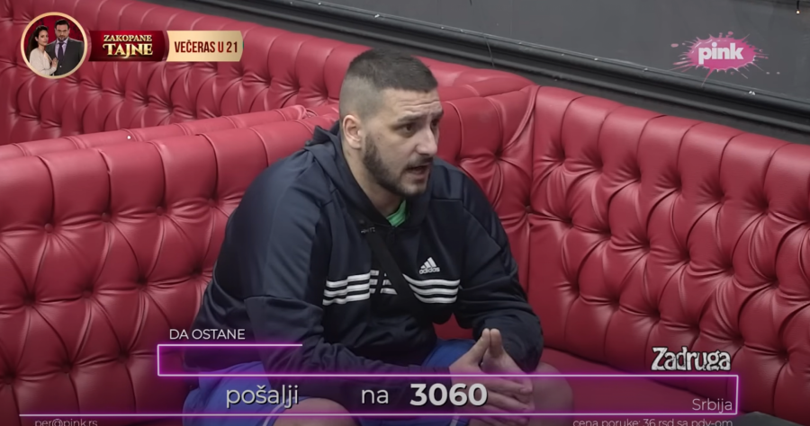 ZOLA NIJE IMAO MILOSTI PREMA IVANU  Uveren je da Marinković posle zadruge neće viđati svoga sina Željka