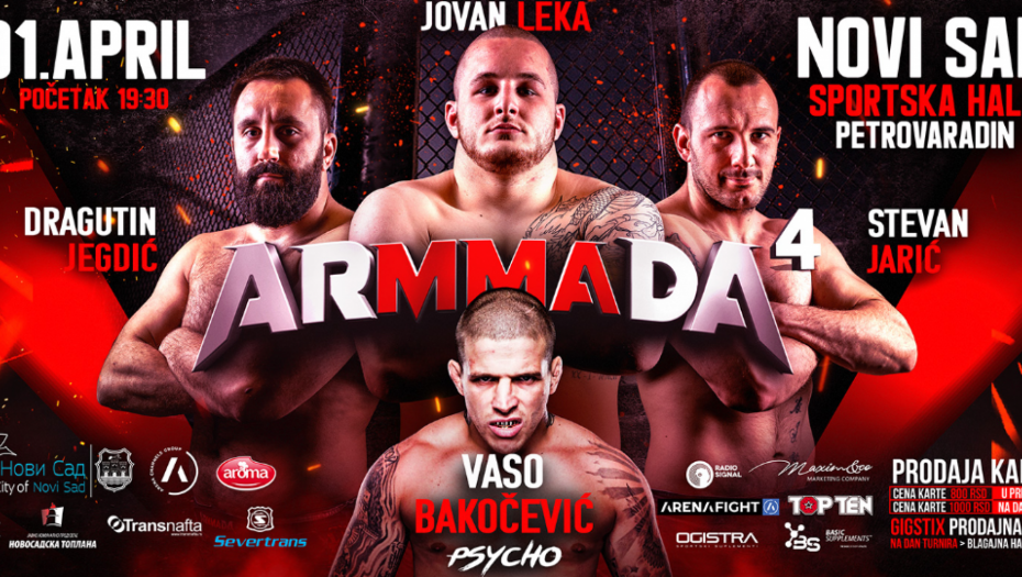 INTERNACIONALNI MMA SPEKTAKL KAKAV DO SADA NIJE VIĐEN U NOVOM SADU