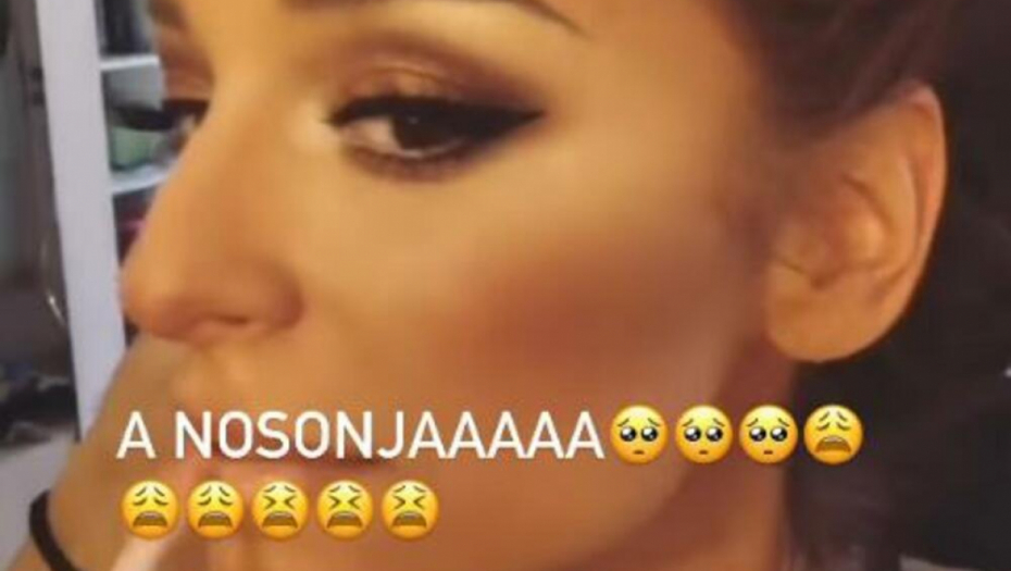 Edita Aradinović pre operacija