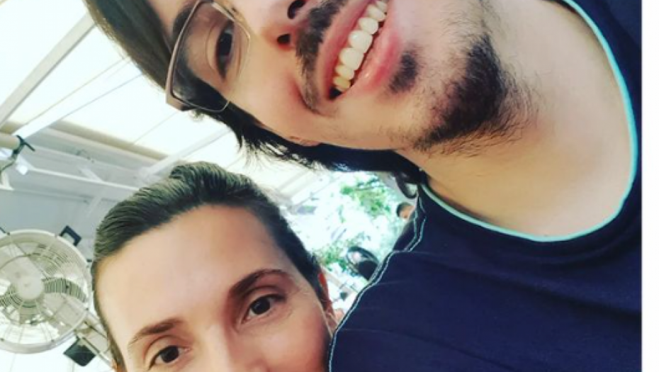 Milica Milša sa sinom 