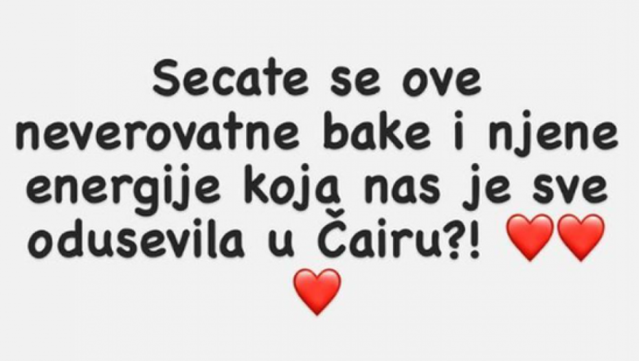 Prelep gest Milice Pavlović 