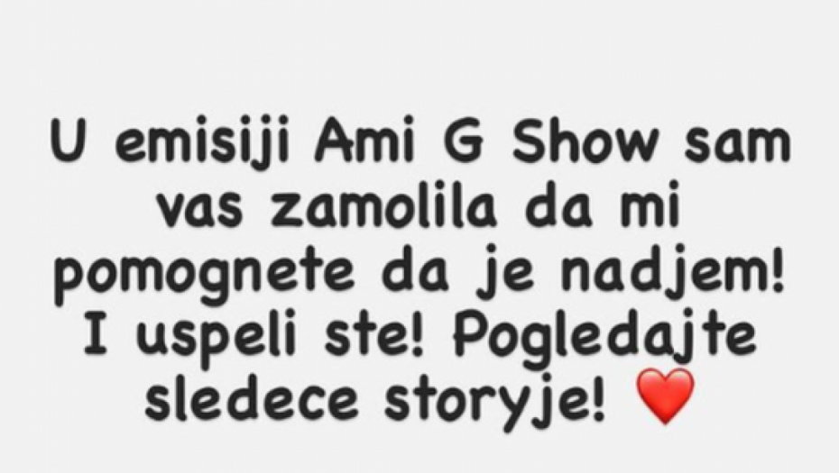 Prelep gest Milice Pavlović 