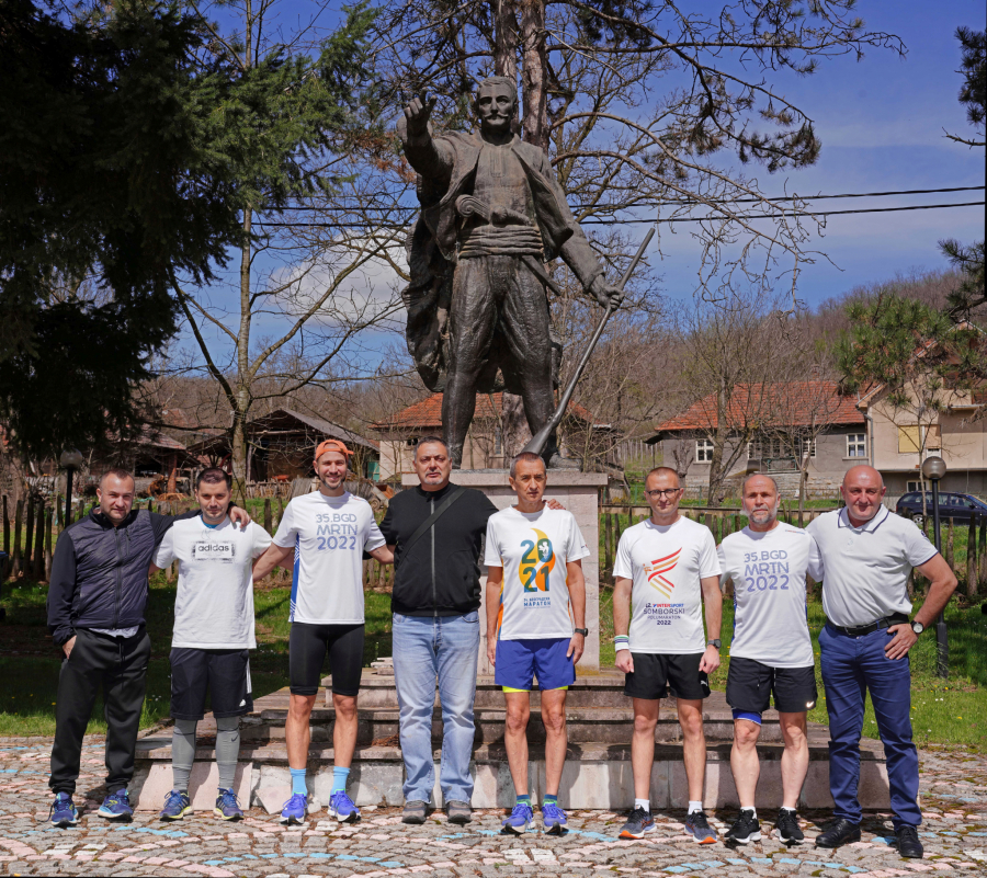 STAZAMA KARAĐORĐA Šumadinci istrčali još jednu deonicu u slavu vožda Prvog ustanka