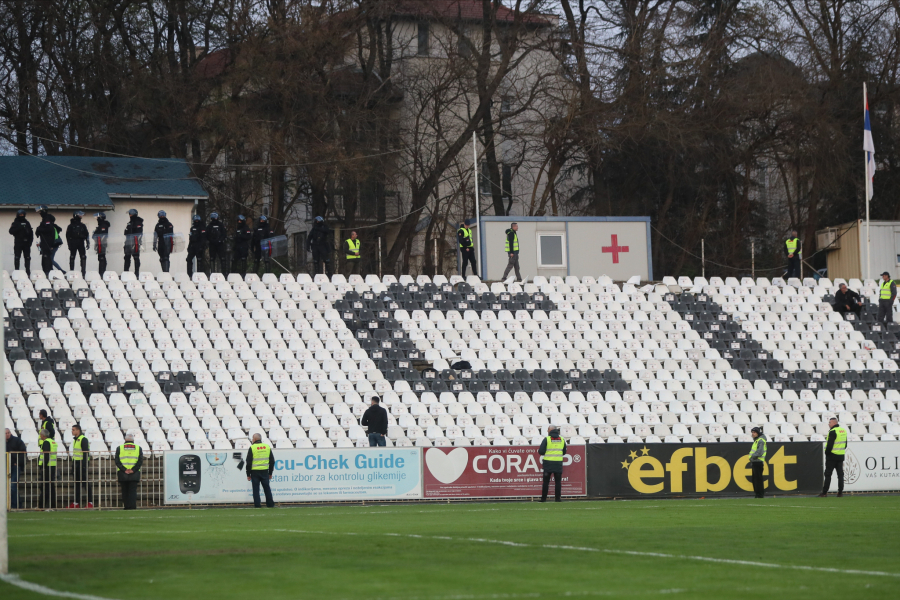 ČUKARIČKI - PARTIZAN Nema nastavka utakmice, meč se pomera za sutra