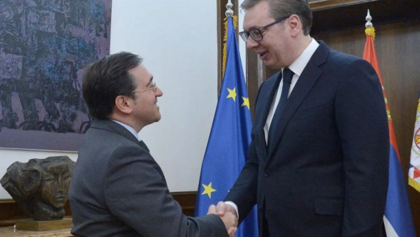HVALA NA PRINCIPIJELNOM STAVU Vučić s ministrom spoljnih poslova Španije