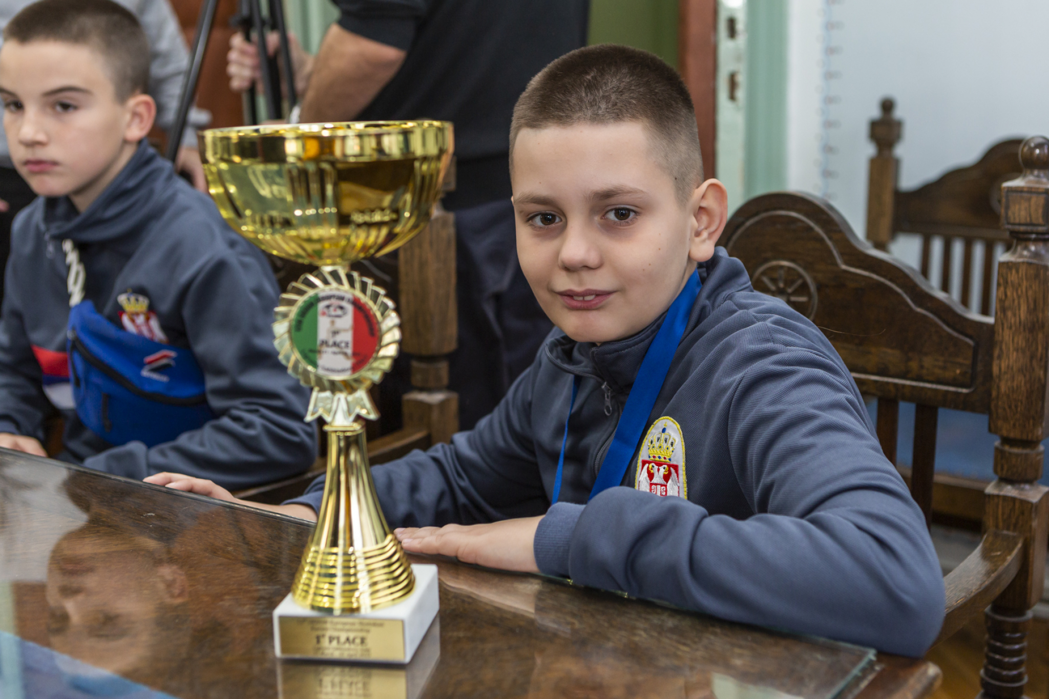 Gradonačelnik Bakić primio takmičare Karate kluba „Spartak-Enpi“, učesnike Šotokan Prvenstva i Kupa Evrope u Italiji