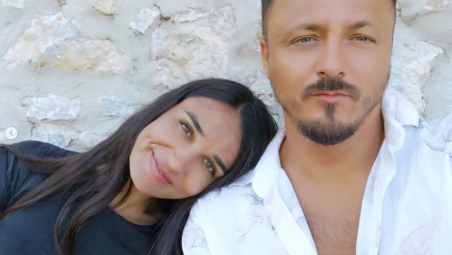 Daniel Kajmakoski sa suprugom