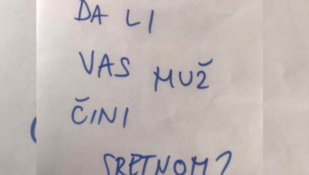 GOSPOĐU SU PITALI DA LI JE MUŽ ČINI SREĆNOM: Pa se ispostavilo da je kraljica crnog humora