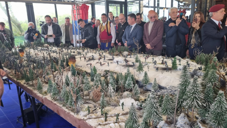 U SLAVU BORCIMA Predstavljena diorama "Boj na Košarama"