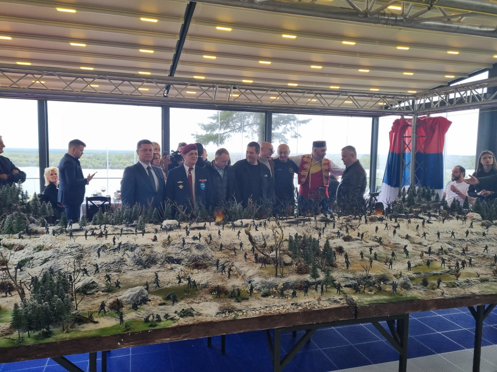 U SLAVU BORCIMA Predstavljena diorama 