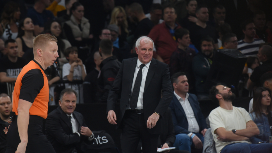 DUGO ĆE SE PRIČATI O OVOJ SEZONI PARTIZANA Obradović se oglasio posle plasmana crno-belih u Top 8 Evrolige
