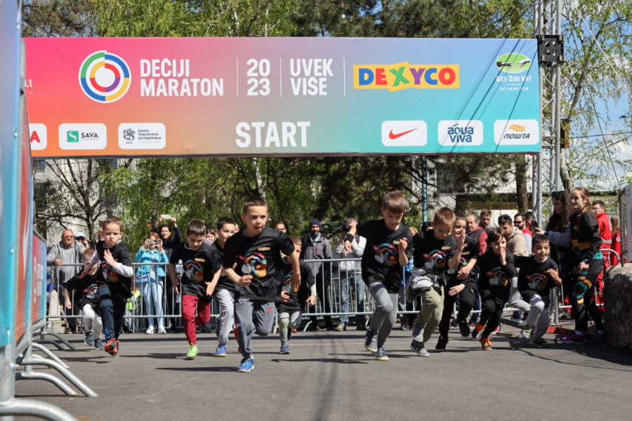 ODRŽAN 27. DEČIJI MARATON NAKON TRI GODINE PAUZE Dušan Slavković izjednačio rekord Dečijeg maratona