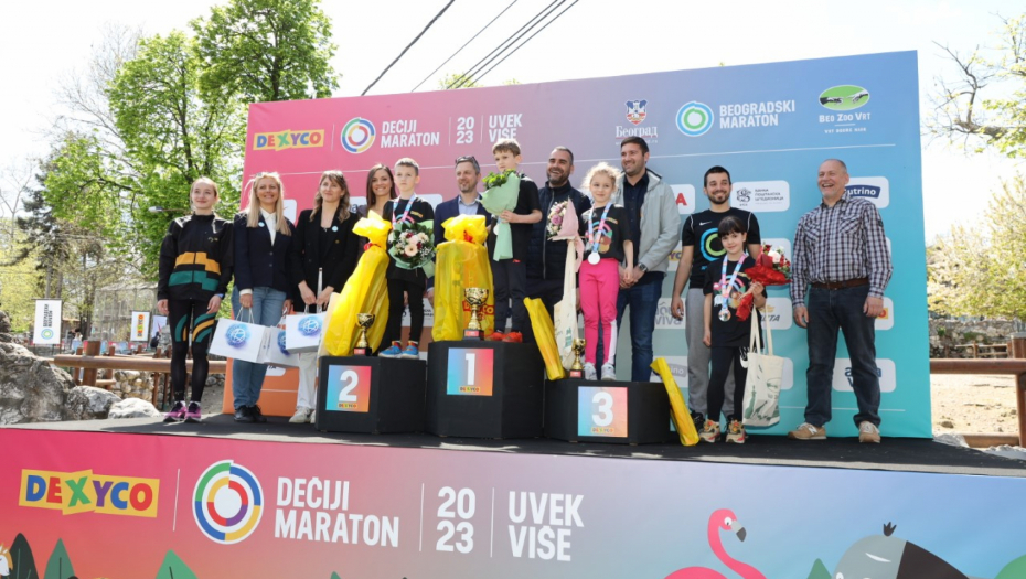 ODRŽAN 27. DEČIJI MARATON NAKON TRI GODINE PAUZE Dušan Slavković izjednačio rekord Dečijeg maratona