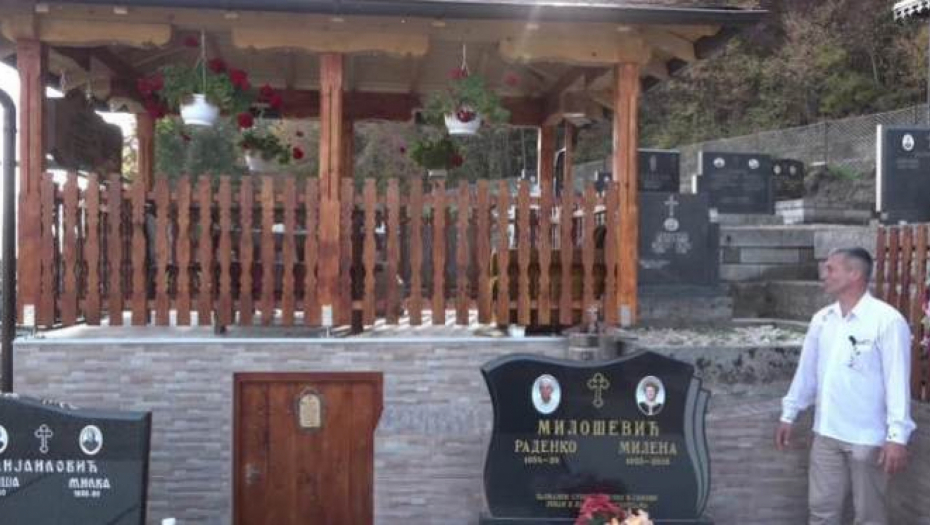 APARTMAN SA TERASOM UMESTO SPOMENIKA Dejan sagradio grobnicu za života, o kojoj priča cela Srbija