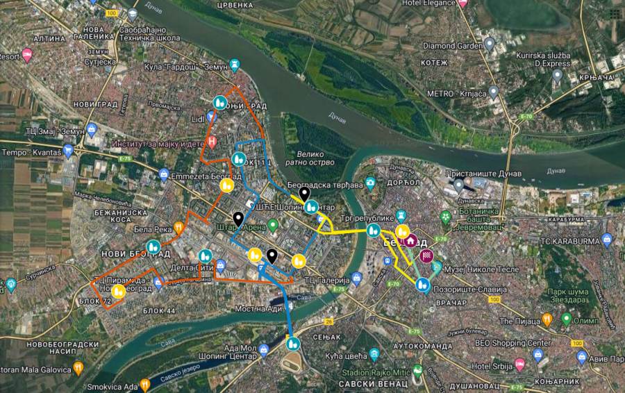 VAŽNO ZA SVE BEOGRAĐANE Ovo je trasa 36. Beogradskog maratona (FOTO)