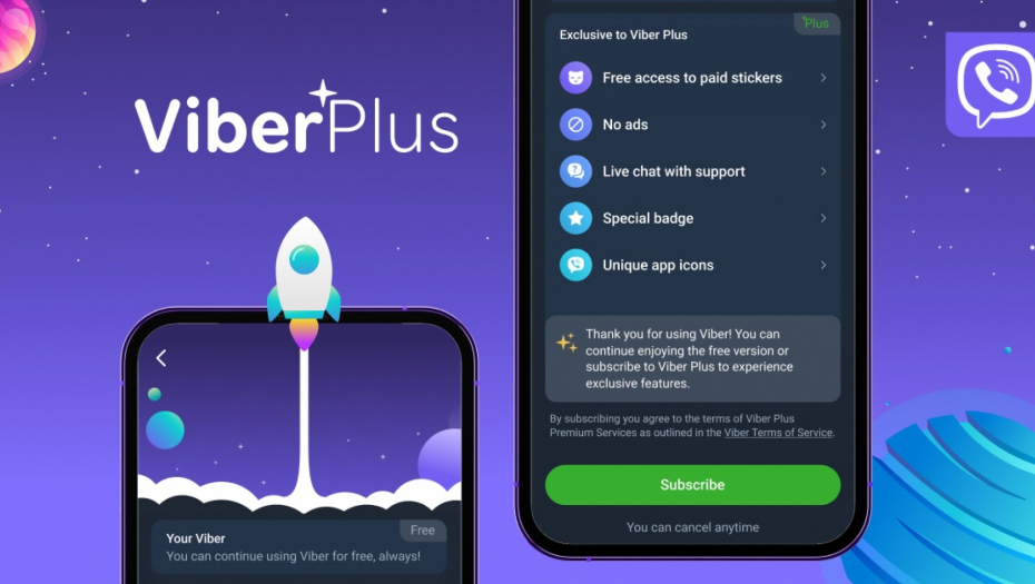 Viber uvodi pretpatu