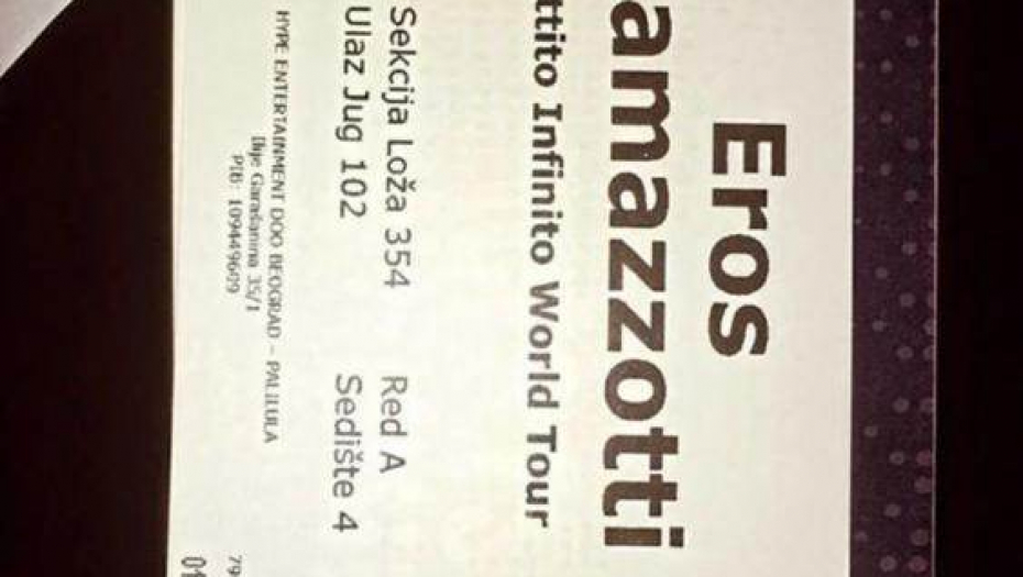 Lažne karte koje prodaje Boško Janković 