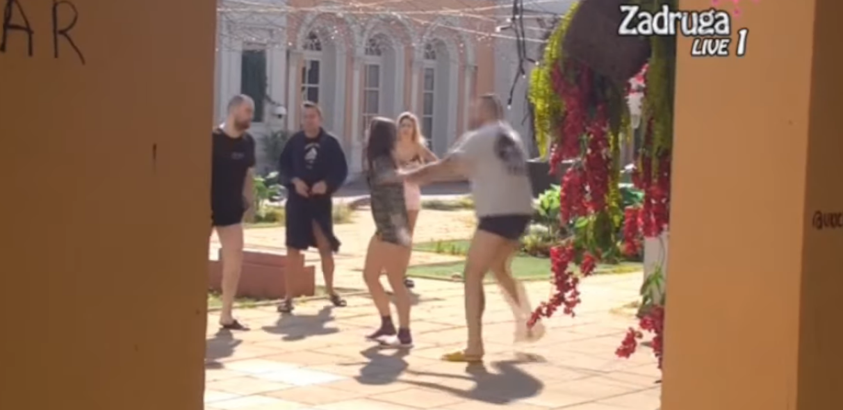 Zvezdan i Anđela tuča