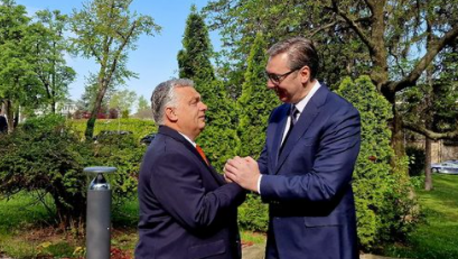 ORBAN DANAS SA VUČIĆEM U BATAJNICI "Srećan sam što sam još jednom dočekao velikog prijatelja Srbije" (FOTO)