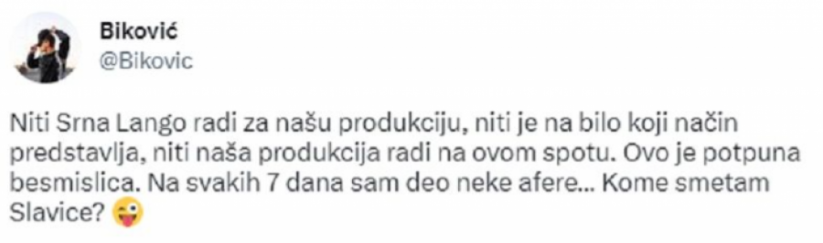 MILOŠ BIKOVIĆ VAN SEBE, HITNO SE OGLASIO NAKON ŠTO JE UMEŠAN U INCIDENT Ne može da se smiri, prelomio i rešio da konačno prizna pravu istinu!