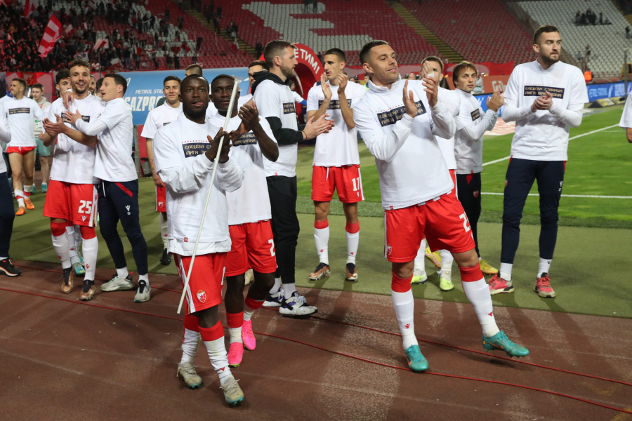 ZVEZDA JE NOVI-STARI ŠAMPION, ALI ŽELE JOŠ Crveno-beli šestom uzastopnom titulom oborili brojne rekorde, na meti i Real Madrid