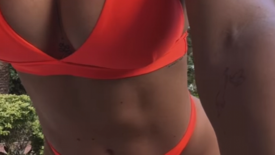 Teodora Džehverović na odmoru