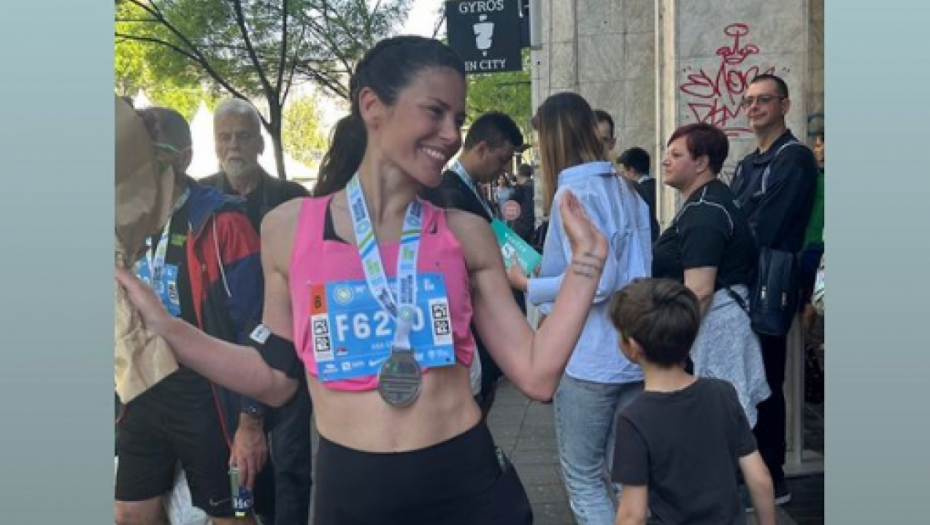 Ana Mihajlovski učestvovala na Beogradskom maratonu