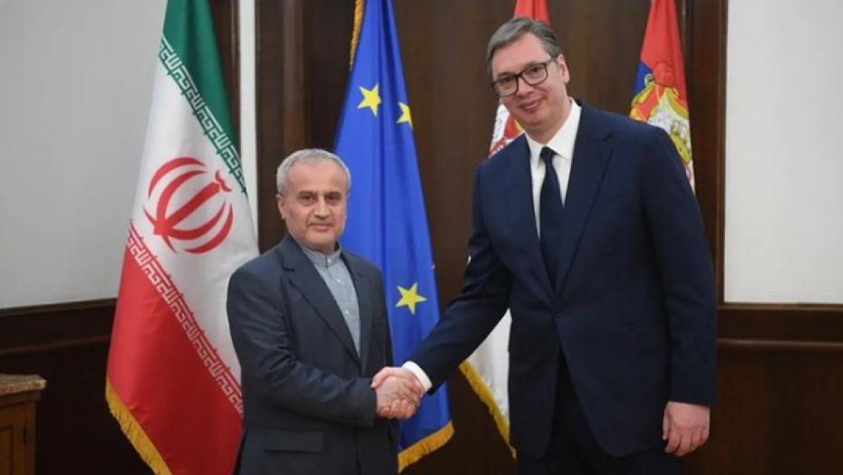 Vučić sa ambasadorom Irana:Zahvalnost za podršku ter.integritetu Srbije