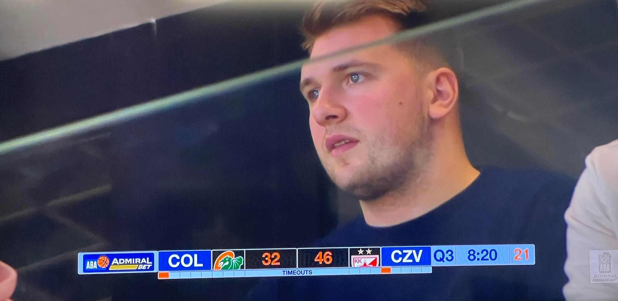 DONČIĆ U "STOŽICAMA" Zvezda Dalasa gleda utakmicu Cedevita Olimpije i crveno-belih, svi se pitaju za koga Slovenac navija? (FOTO)