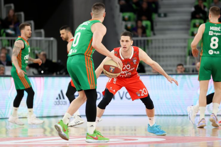 SA POLA GASA Crvena zvezda u meču bez takmičarskog značaja, u odsustvu Kampaca i Vildoze, razbila Cedevita Olimpiju, rekord karijere Ivanovića