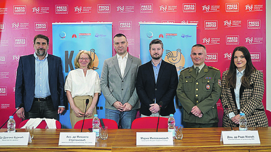 FORUM PACIJENATA SRBIJE APELUJE NA GRAĐANE DA SE VAKCINIŠU Čak 10 miliona Srba godišnje oboli od respiratorne infekcije