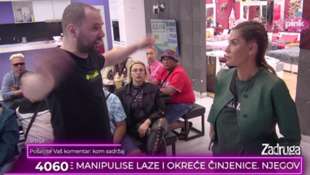 "POČUPAĆU SVE TELEVIZORE" Zvezdan Slavnić urla i divlja po beloj kući, uneo se Ani u lice, ona završila u suzama!