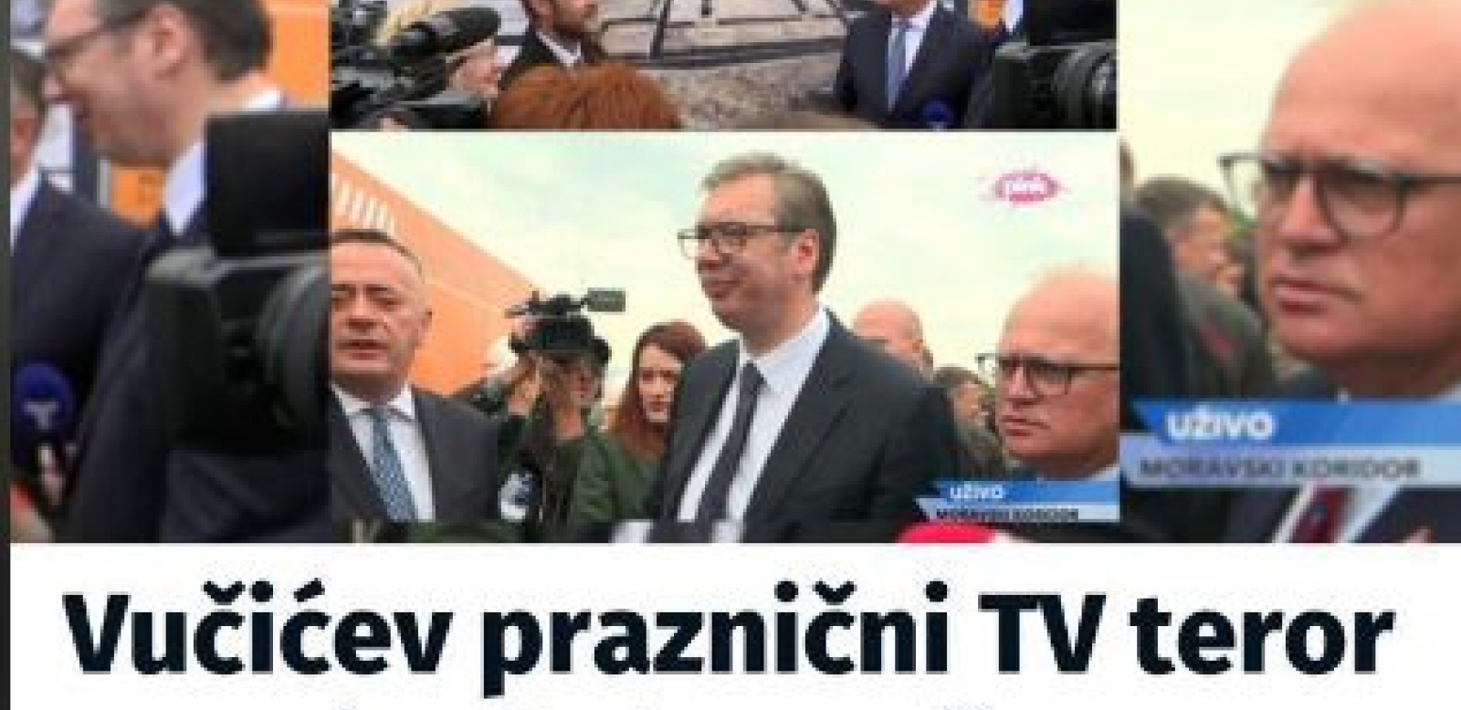 TAJKUN MRZI KADA SRBIJA DOBIJA PUTEVE Sraman tekst na Novoj S zbog otvaranja deonice Moravskog koridora