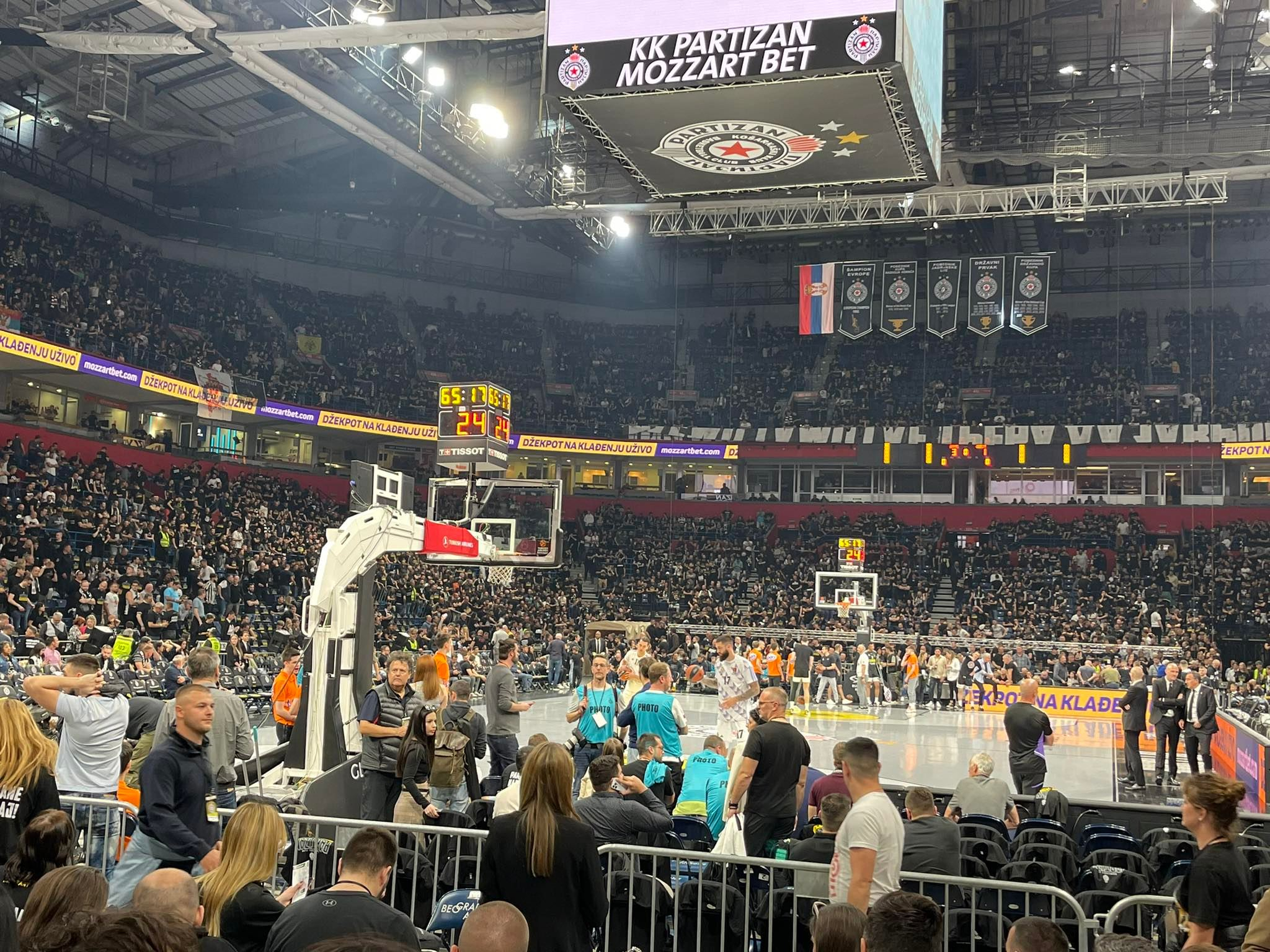 ŠPANCI ODGOVORILI Gos i Tavares vratili Real u igru, Partizan za dva dana ima novu meč loptu (VIDEO)