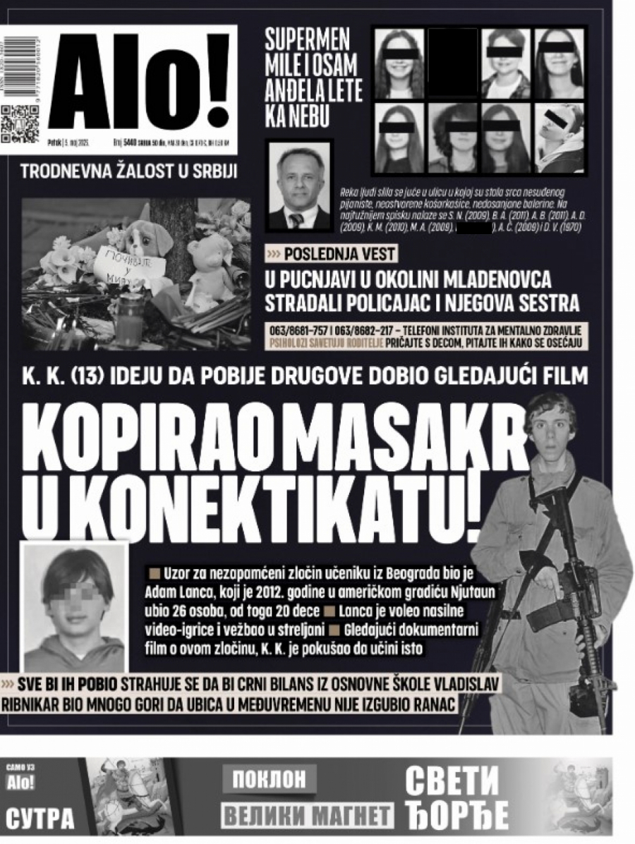 KOPIRAO MASAKR U KONEKTIKATU! K. K. (13) ideju o tome da pobije drugove dobio gledajući film