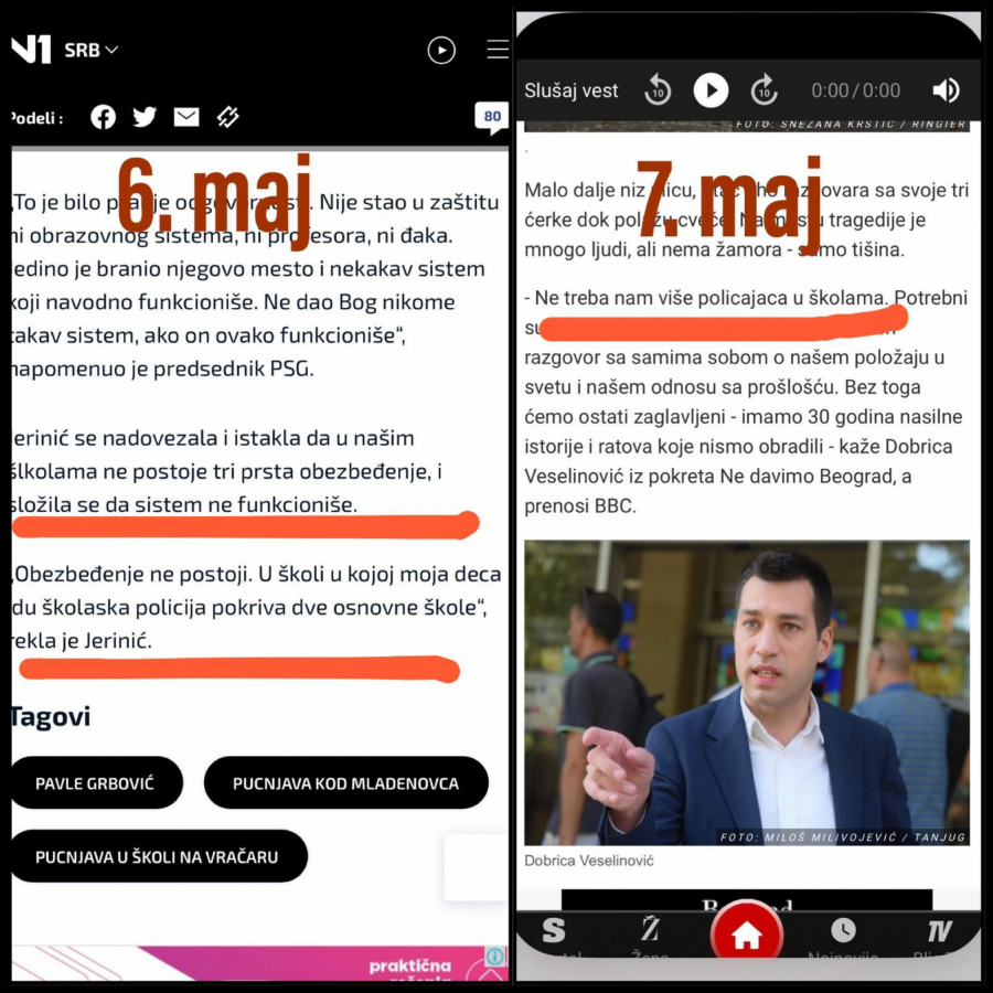 KAKVI OLOŠI I LAŽOVI! Politikanti iz opozicije ne mogu da se dogovore da li hoće ili neće policiju u školama - opšta šizofrenija (FOTO)