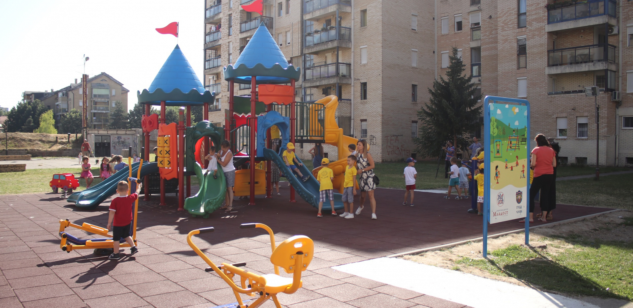 Počela izgradnja dečjeg igrališta u Ulici Flore Sends: Još jedna potvrda da su potrebe najmlađih prioritet u radu Opštine Savski venac