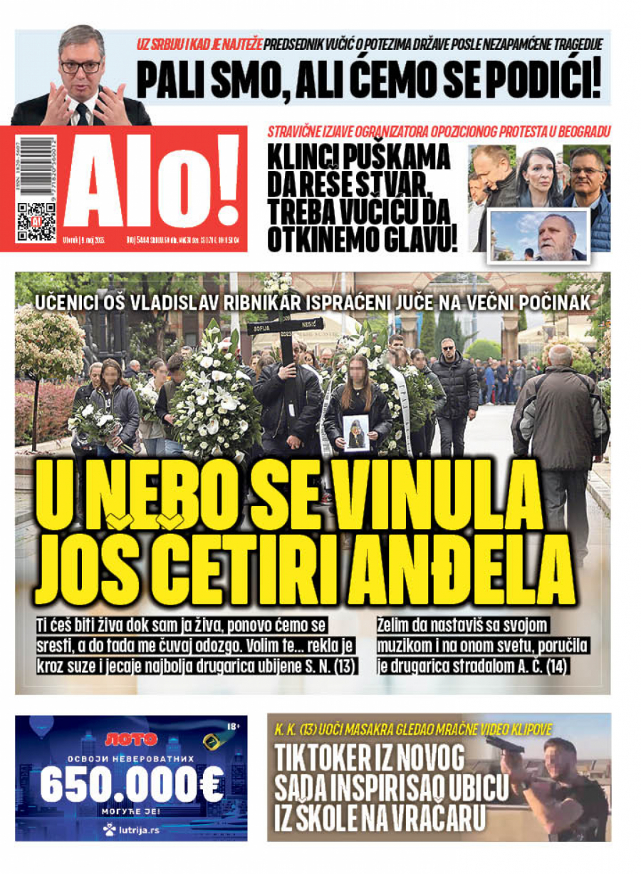 POLICIJA I JUČE IMALA PUNE RUKE POSLA Šestaku našli spisak za odstrel!