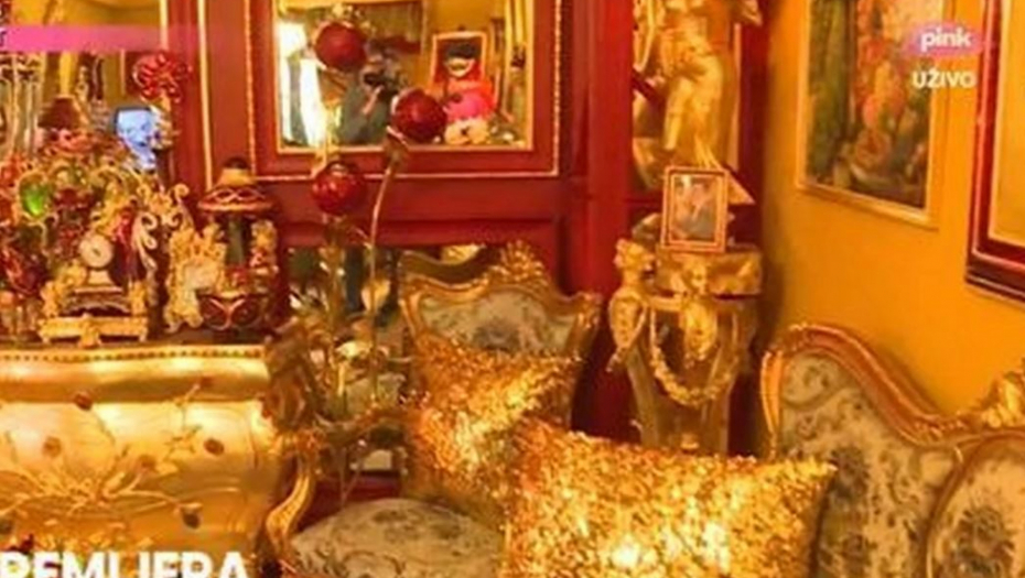 VILA KOJA JE CELA U ZLATU, NJENA VREDNOST JE POLA MILIONA EVRA! Našeg pevača otac tukao, pobegao od kuće, a danas živi u neverovatnom luksuzu (FOTO)