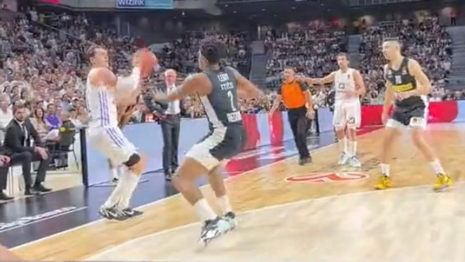 DA LI JE PARTIZAN OŠTEĆEN U MADRIDU? Navijači Partizana besni, Hezonjina trojka sumnjiva(VIDEO)