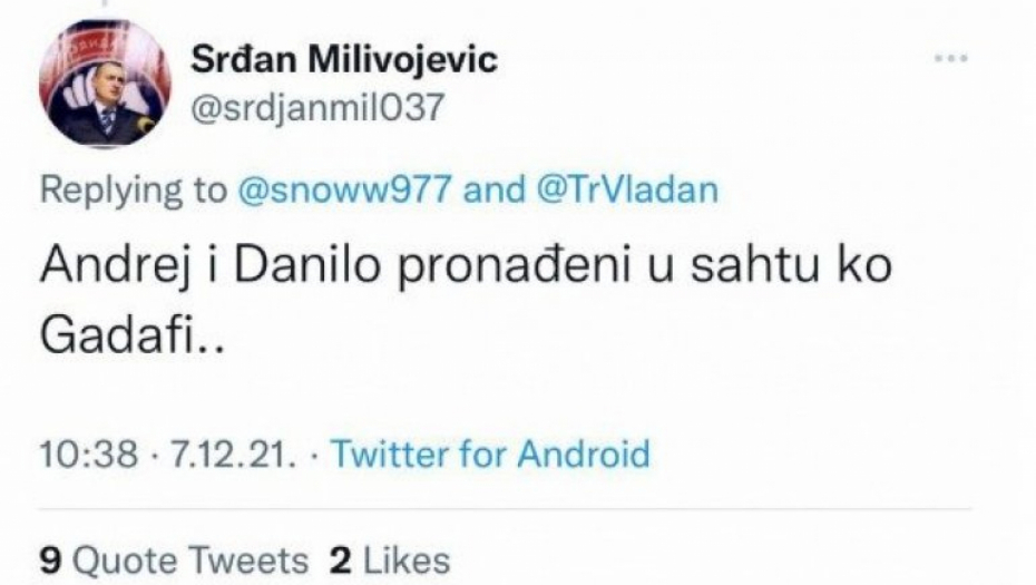 MILIVOJEVIĆ I BRKIĆ, DVOGLAVA AŽDAJA SRPSKE PROPASTI Ovo su ljudi koji stoje iza političkog protesta u Beogradu