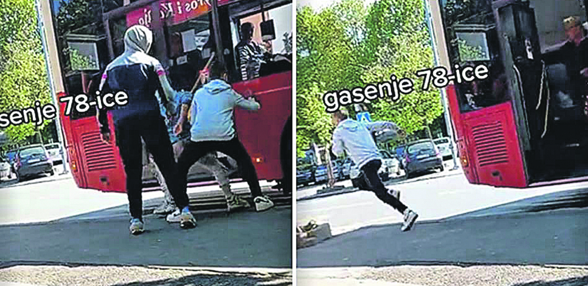 JEZIV TIKTOK TREND U SRBIJI Dečaci odvrću ventile na autobusima!