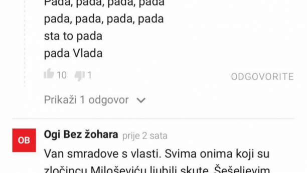 USTAŠE SVIM SRCEM UZ LEŠINARE! Marinika, Jeremić i Milivojević glavne zvezde hrvatskih medija!