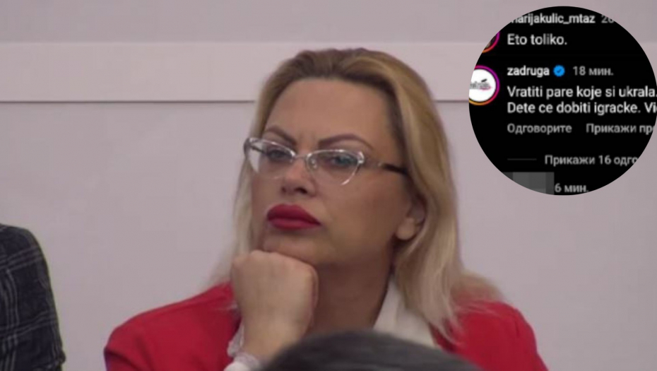 "VRATITE PARE KOJE STE TI I TVOJA ĆERKA UKRALE" Oglasila se produkcija Zadruge, pa uputila jasnu poruku Mariji i Miljani Kulić: Vidimo se na sudu!