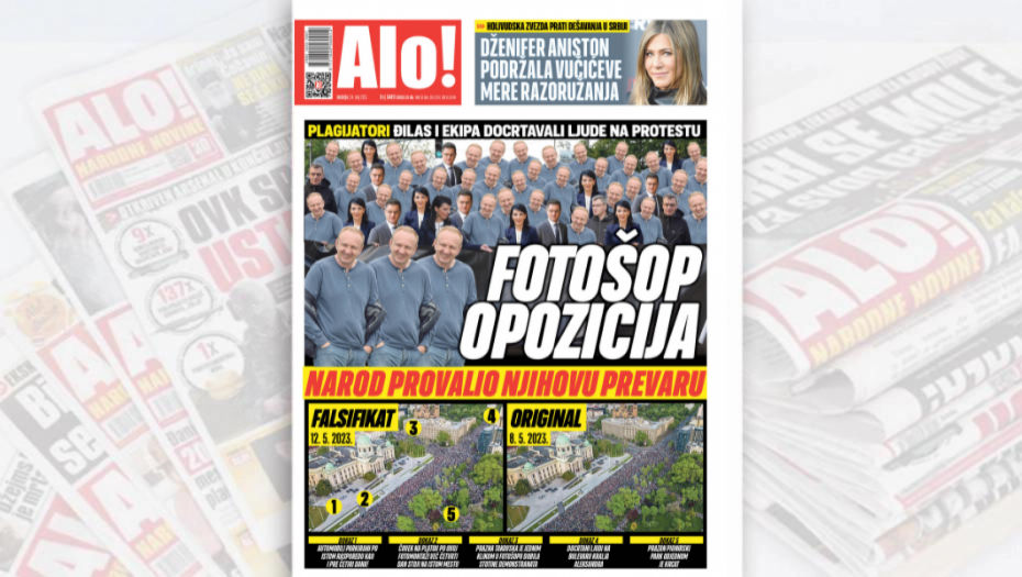FOTOŠOP OPOZICIJA Narod provalio njihovu prevaru