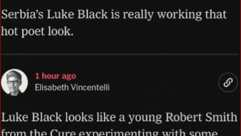 Komentari na nastup Luk Bleka 